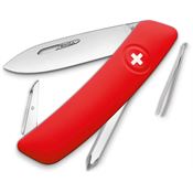 Swiza 2000 D02 Swiss Pocket Knife with Red Handle