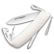 Swiza 4020 D04 Swiss Pocket Knife with White Handle