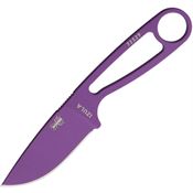 ESEE ISPURPBLK Izula Neck Purple Fixed Blade Knife