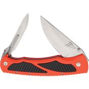 Havalon TZBO Titan Orange Drop Point Linerlock Folding Pocket Knife