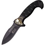 MTech A876BK Midnight Ops Assisted Opening Assisted Opening Linerlock Folding Pocket Knife
