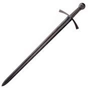 Battlecry 501509 Acre Crusader Broadsword Sword with Black Handle