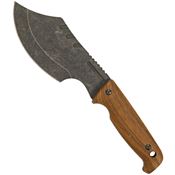 EKA 814302 Axeblade W1 Wood Pattern knife with Brown Handle