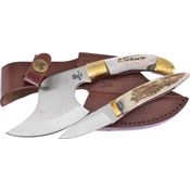 Frost T921SET Combo Deer Stag Fixed Blade Knife