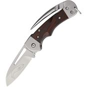 Myerchin WF377 Generation 2 Crew Wood Sheepsfoot Linerlock Folding Pocket Knife