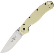 Ontario 8867TN Rat 1 Tan Linerlock Folding Pocket Knife