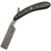 Damascus 1117 Damascus Raxor Razor with Horn Handle