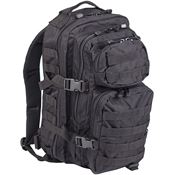 XYZ Brands 4336 Mil Tec Small Assault Pack with Black Polyvinylchloride Polyester Construction