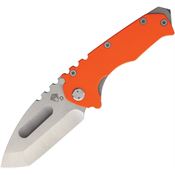 Medford 11DTT11TM Praetorian G Orange Framelock Folding Pocket Knife