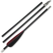 Marksman 3376 0.2 Lb Carbon Arrow Kit Black