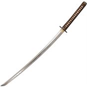 Cold Steel 88CKK Mizutori Crane Katana with Brown Braid Cord Wrapped Handle