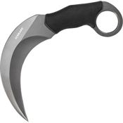 Schrade 112 ShaSTA Mc'Nasty Fixed Dual Edged Blade Knife with Thermoplastic Black Handle
