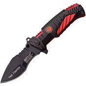 MTech A944FD Fire Fighter Assisted Opening Linerlock Folding Pocket Knife