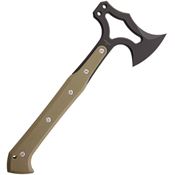Hogue 35778 EX-T01 Tomahawk OD Green with G-10 Handle