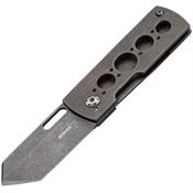 Boker Plus 01BO729 Pelican Framelock Knife with Black Stonewash Finish Handle