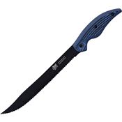 Camillus 18129 9 Inch Cuda Professional Ser Knife with Blue and Black Handle