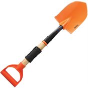 Marbles 392 Shovel Orange Synthetic D-Handle