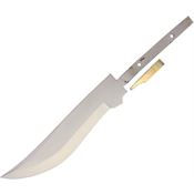 Blank 615 Fixed Blade Knife Upswept with Carbon Steel Construction