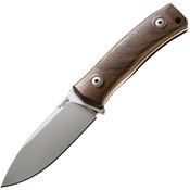 Lion Steel TM4WN M4 Walnut Wood Fixed Blade Knife