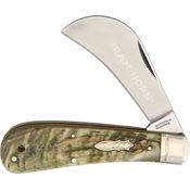 Marbles 364 Hawkbill Folding Pocket Knife with Ram'S Horn Handle