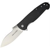 Viper 5948FC Italo Folding Pocket Satin Finish Knife with Black Handle
