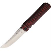 Kizlyar 0118 Whisper Red/Black Linerlock Folding Pocket Knife