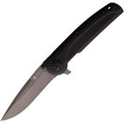 Kizlyar 0134 Biker Black Linerlock Folding Pocket Knife