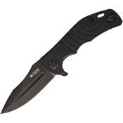 Kizlyar 0155 Bloke ZD2 Black Linerlock Folding Pocket Knife