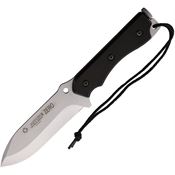 Aitor 16126 Zero Fixed Blade Knife with Black Phenolgraf Wood Handle