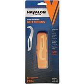 Havalon GHC3 Gut Hook 3pk With Holder Fixed Blade Knife