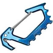 Kershaw 1150BLUX Jens Carabiner Blue with Stainless Steel Construction