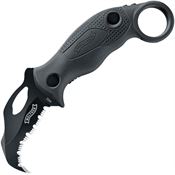 Walther 50764 KDK Karambit Defense Knife with Black Synthetic Handle