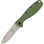 ESEE R2OD Zancudo Green D2 Framelock Folding Pocket Knife