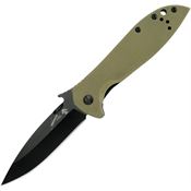 Kershaw 6054BRNBLK Emerson CQC-4K Framelock Folding Pocket Knife