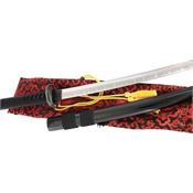 Taoforge 1004 Black Edition Katana Sword with Black Rayskin Handle
