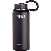 Vargo 454 Para-Bottle Stainless Black with Stainless Steel Construction
