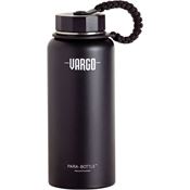 Vargo 461 Para-Bottle Vacuum Black with Stainless Steel Construction