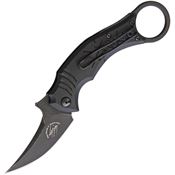 Bastinelli 18 Mako Folder Knife with Black Nylon Handles