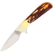 Bear & Son SD82 Stag Delrin Skinner Knife with Delrin Stag Handle