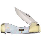 Frost SW105SMOP Steel Warrior Choctaw MOP Lockback Folding Pocket Knife