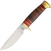 Frost TS207LTHR Trophy Stag Hunter Leather Fixed Blade Knife