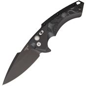 Hogue 34559 X5 Folder Spear Point Knife with Black Aluminum Handle