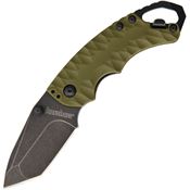 Kershaw 8750TOLBW Shuffle II OL Blackwash Tanto Point Linerlock Folding Pocket Knife