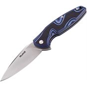 RUIKE P105Q Fang P105 Blue-Black Linerlock Folding Pocket Knife