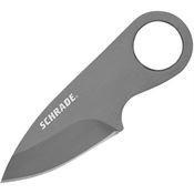 Schrade CC1 Pocket Money Card Clip Fixed Finish Blade Knife with Stainless Handle