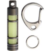 TEC Accessories 28D 1 1/2 Inch Embrite Glow Fob Stainless BDC with Stainless Construction