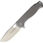 Viper 5950TI Fortis Satin Blade Titanium Folding Pocket Knife with Stonewash Finish Handle