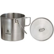 Pathfinder 012 Stainless Bush Pot Cooking Kit with Stainless Steel Construction