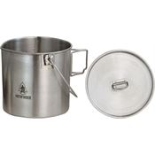 Survival Resources > Cooking > Pathfinder Stainless Steel Bush Pot - 64 oz.