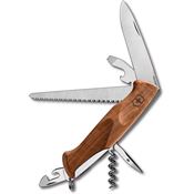 Swiss Army 0956163 Rangerwood 55 Multi-tool Knife with Wood Handle